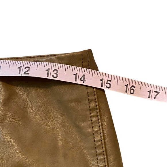 Free People Faux Leather Skirt - Picture 5 of 14